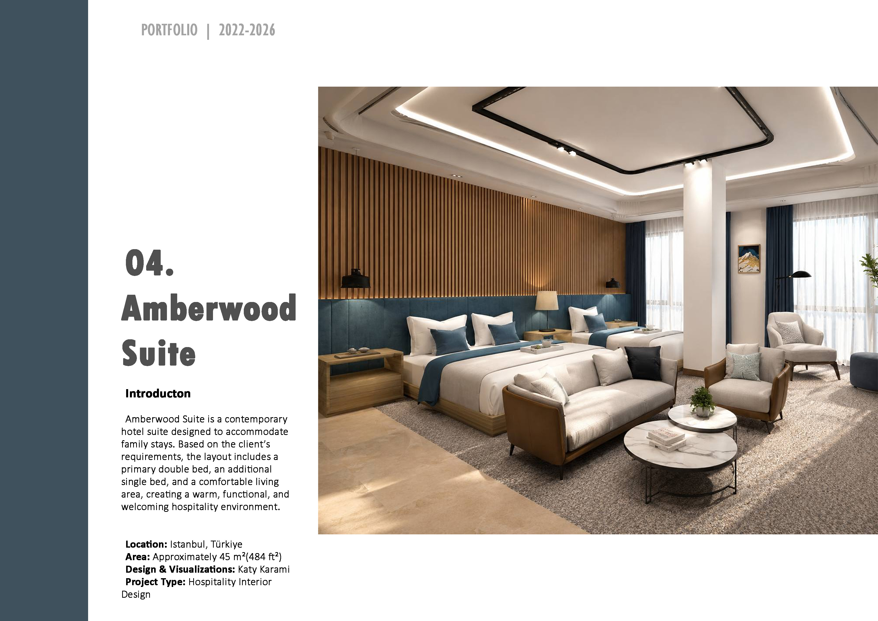 Amberwood Suite portfolio page 1