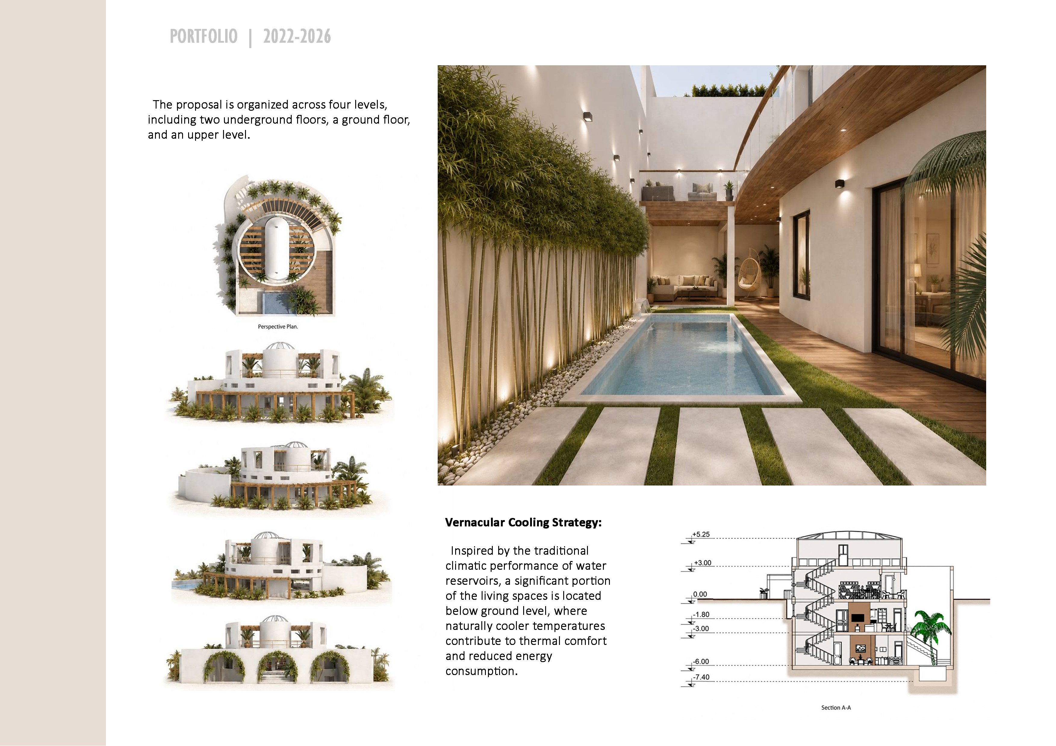 Contemporary Vernacular House portfolio page 3