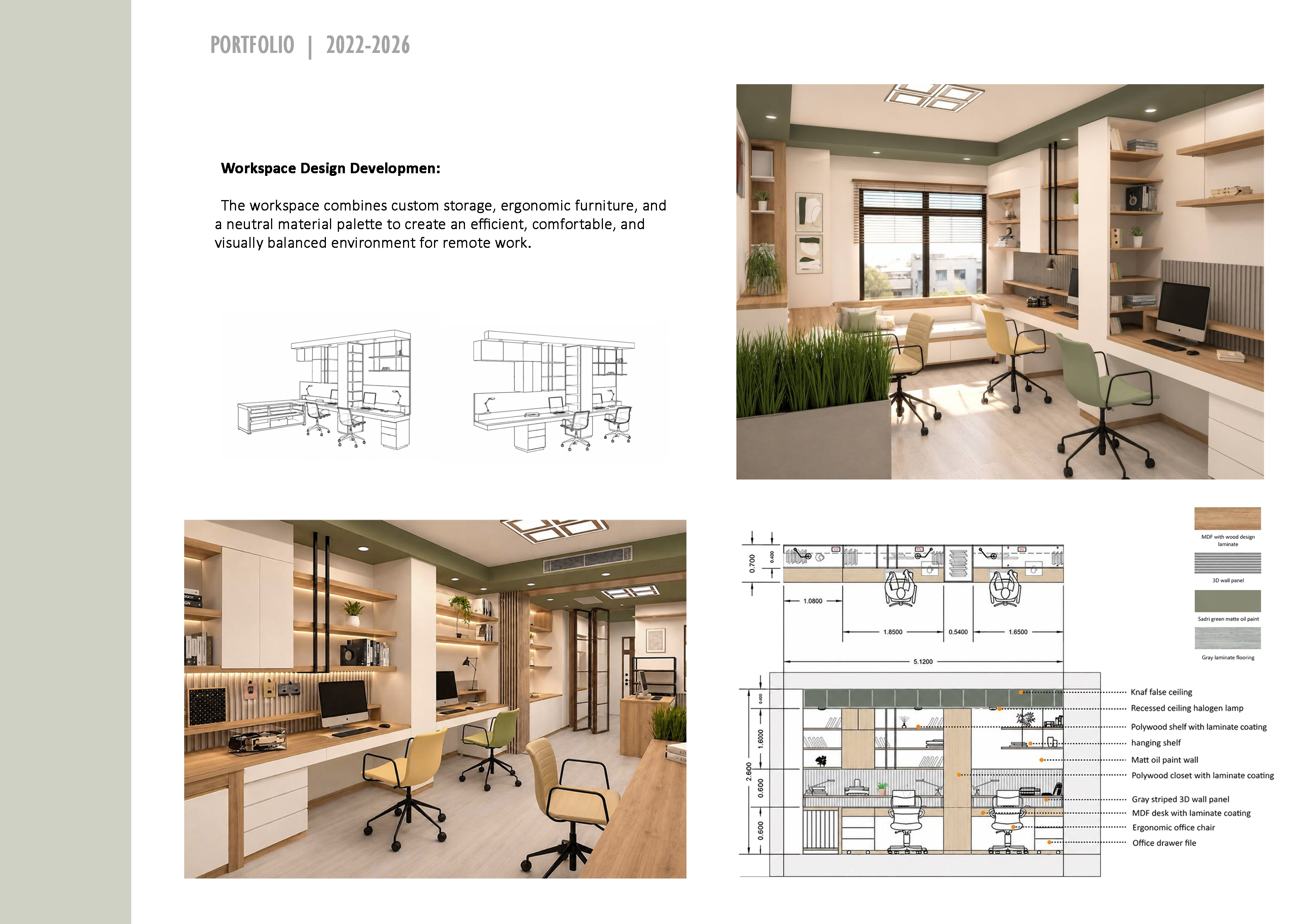 Home Office portfolio page 4