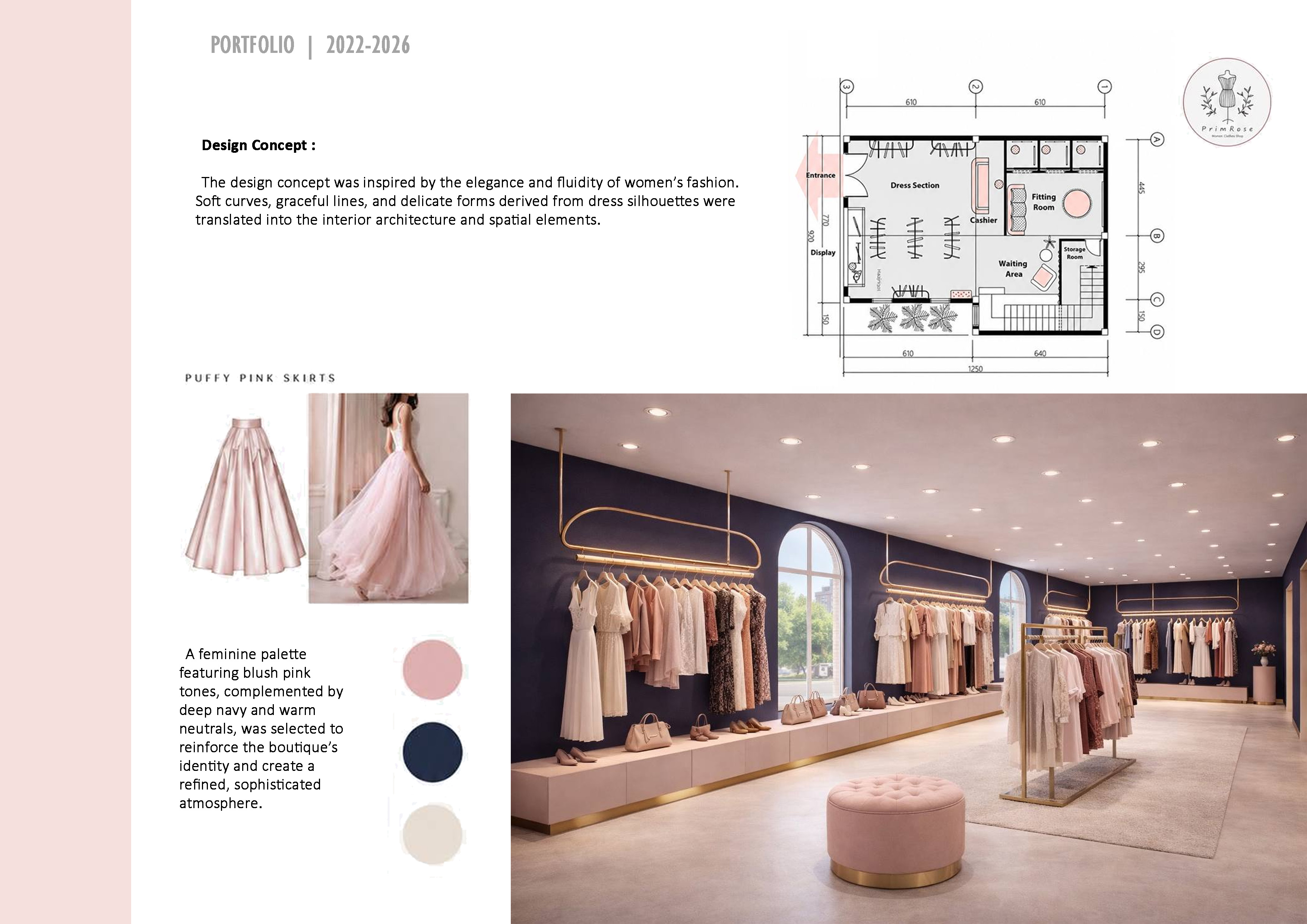Primrose Boutique portfolio page 2