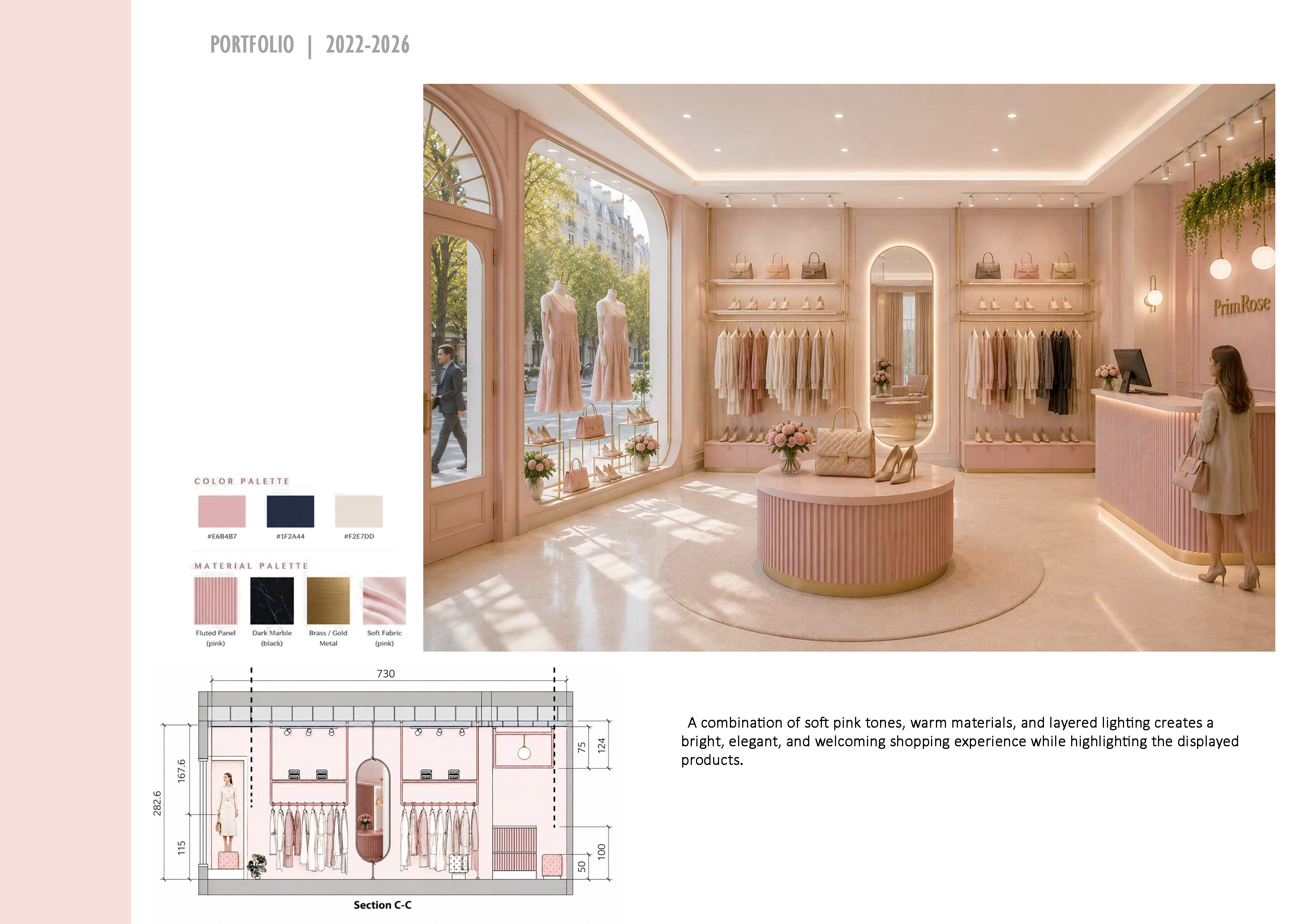 Primrose Boutique portfolio page 3