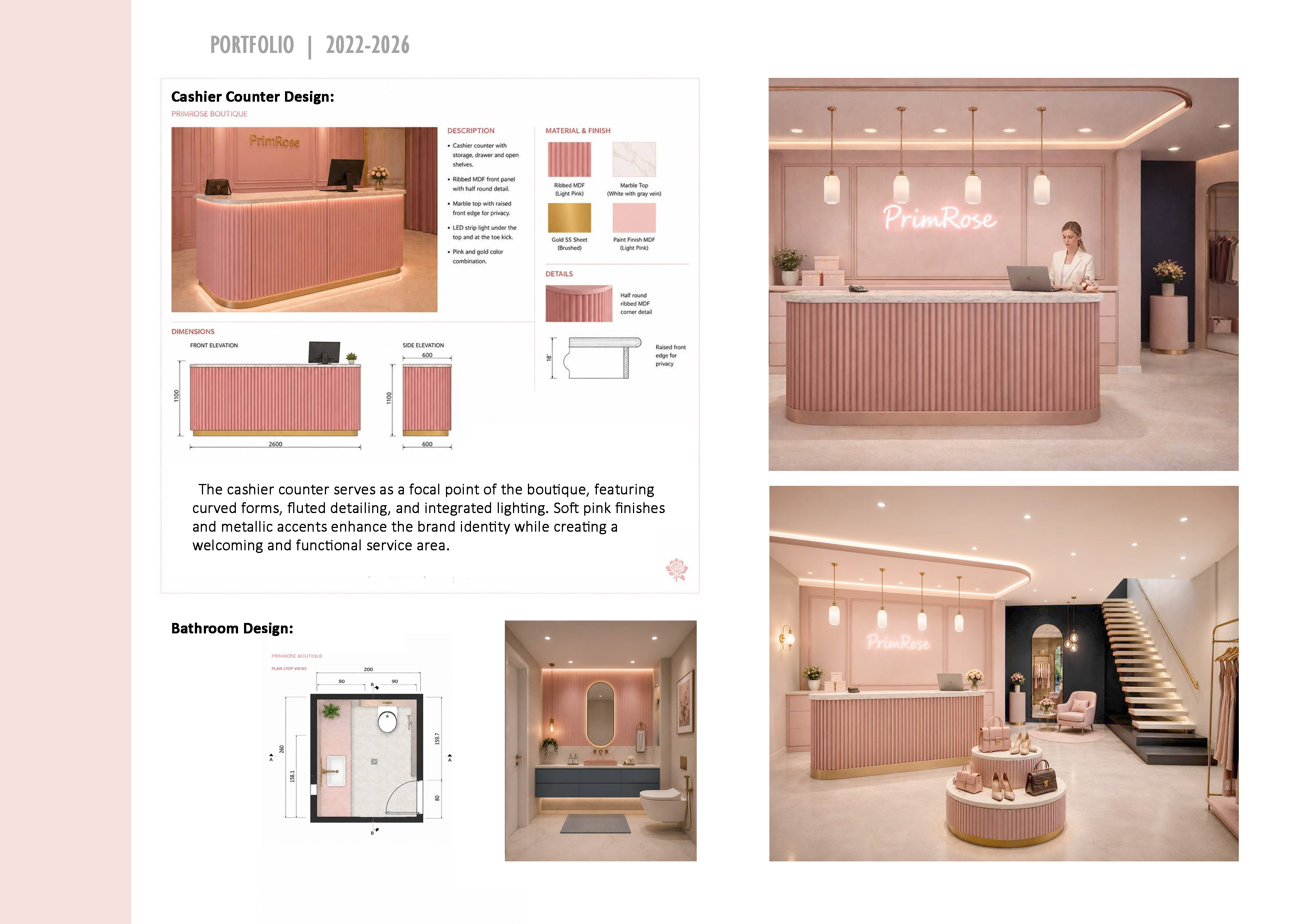 Primrose Boutique portfolio page 5